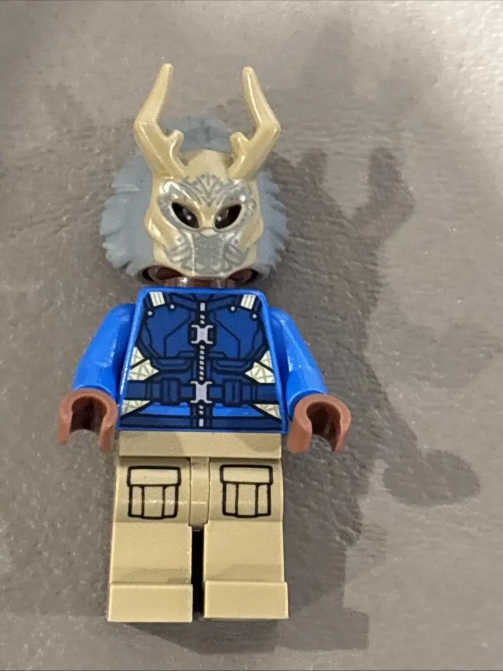 Lego Erik Kilmonger Minifigure #sh0469 Set #76100 Royal Talon Brand New